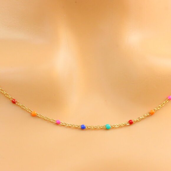 "New Beautiful Design Necklace Chain for Women/Girls, Gift, N732 - Picture 2 of 10